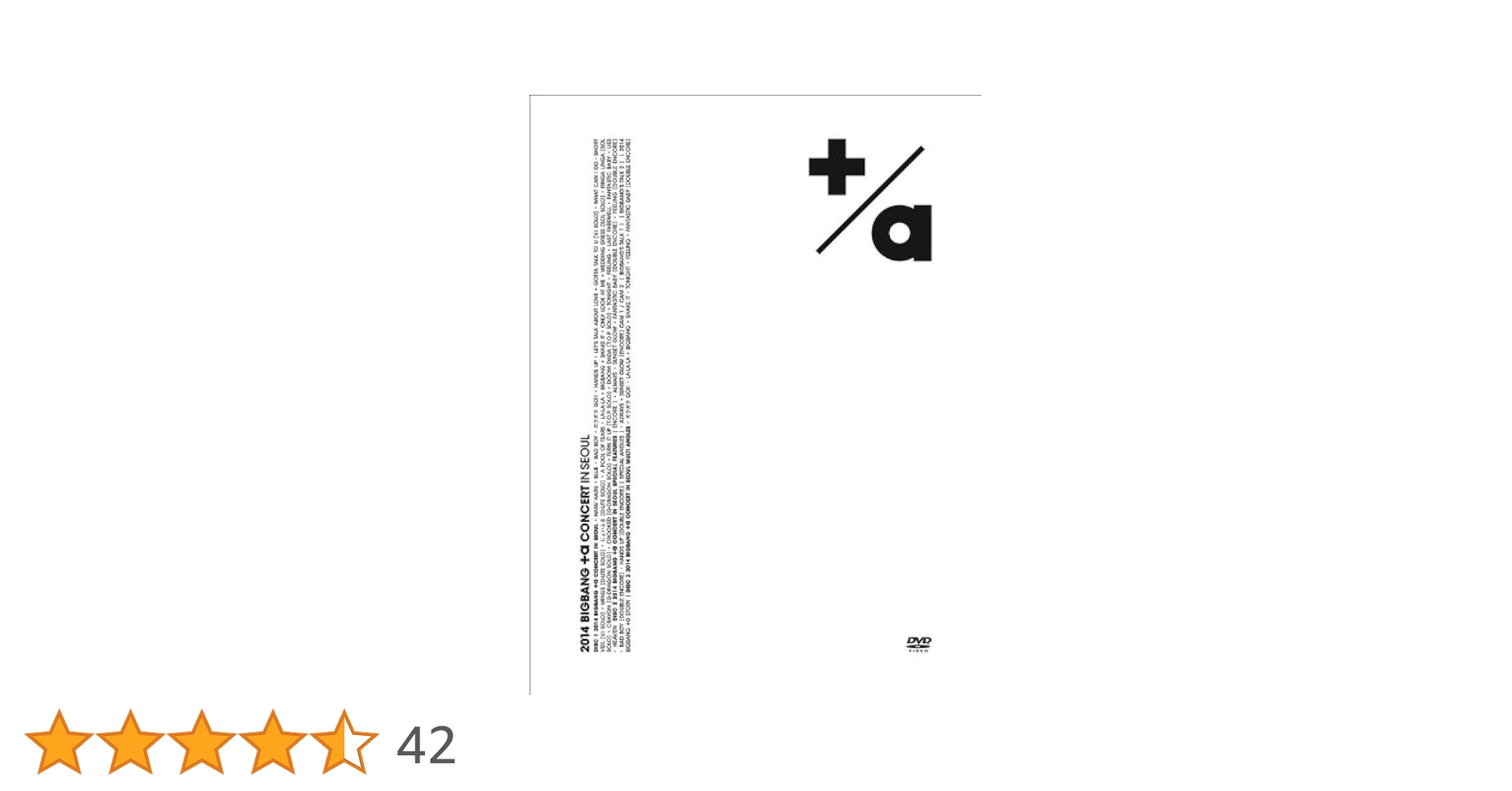 2014 BIGBANG +α CONCERT IN SEOUL DVD (3枚組DVD)  (初回生産限定盤) 9jupf8b 41jB-sg+FyL.jpg_BO30,255,255,